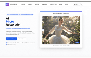 PhotoRepair.io screenshot 1