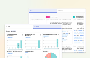 Let AI judge AI output based on AI generated metrics
