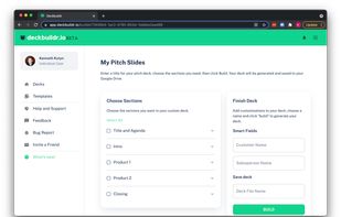 Deckbuildr.io screenshot 1