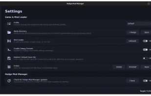 Hedge Mod Manager screenshot 1