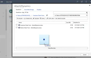 dynamics 365 sharepoint integration