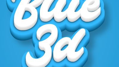 Blue 3D