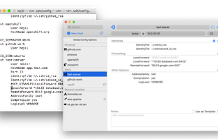 SSH Config Editor screenshot 1