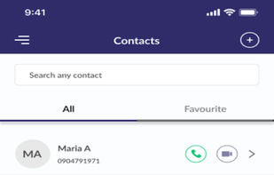 Fonimo VoIP Softphone screenshot 1