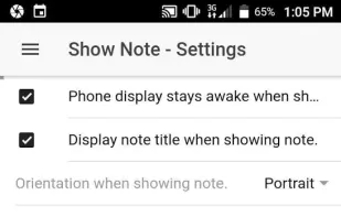 showNote screenshot 3