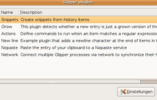 Plugin Manager Window