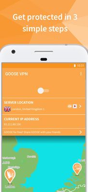 Goose VPN screenshot 1
