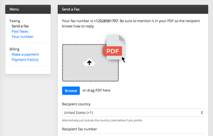 5 Dollar Fax screenshot 1