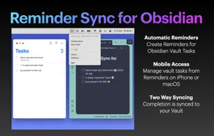 Reminder Sync for Obsidian screenshot 1