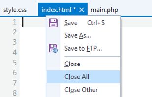 Tabs 