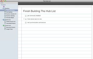 Hub List screenshot 1