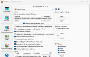 Windows 10 Firewall Control screenshot 1