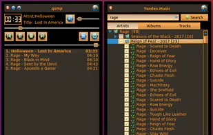 Quick(Qt) Online Music Player screenshot 2