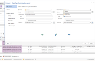 ApexSQL Data Diff screenshot 1