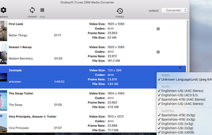 iTunes Video Converter for Mac screenshot 3
