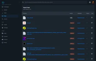 Feed of the most recently uploaded files