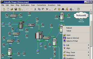 Friendly Pinger screenshot 1