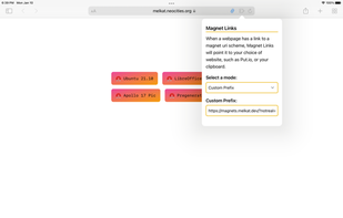 Magnet Links screenshot 1