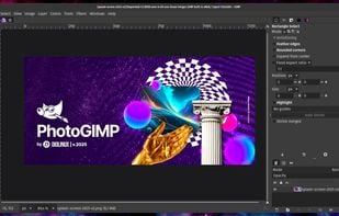 PhotoGIMP screenshot 1