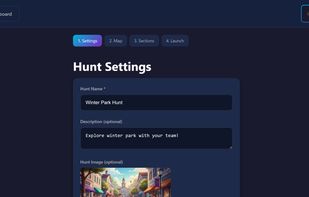 Hunt Setup - Settings & Configuration