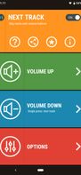 Next Track: Skip tracks with volume buttons screenshot 1