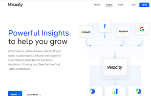 Powerful Velocity Insights to help you grow your D2C brands. Unleash the power of your data to make better 
business decisions.