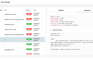 Web Debugger in Pinggy