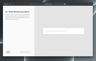 Type your album title