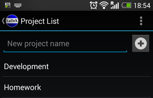 VerbTeX LaTeX Editor screenshot 1