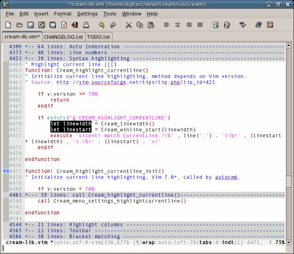 Cream (for Vim) Alternatives Top 10 Text and Code Editors AlternativeTo