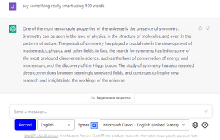 New controls embedded directly to ChatGPT interface