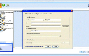 Kernel for MySQL Database Recovery screenshot 2