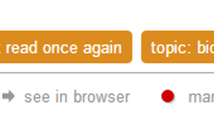 Tagging for organised people.