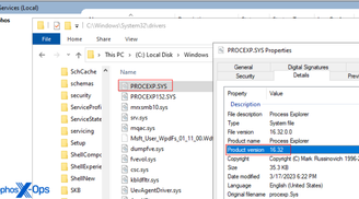 AuKill tool exploits an old version of Process Explorer to disable security solutions and distribute malware image