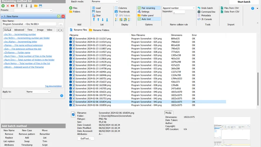 Advanced Renamer: Batch rename files and folders in a snap | AlternativeTo