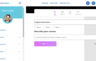 Coursebox screenshot 1