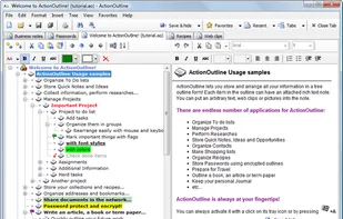 ActionOutline screenshot 1