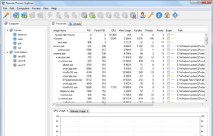 Remote Process Explorer screenshot 1
