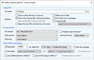 Awave Audio screenshot 1