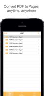 PDF to Pages screenshot 1