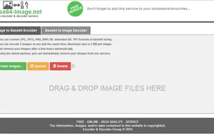 Main page of base64-image.net