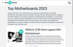 ProdSeeker screenshot 1