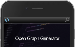 Open Graph Generator - iPhone Vertical Snapshot