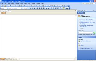 Microsoft Office FrontPage screenshot 1