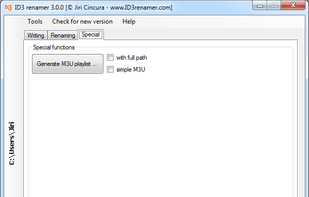 Generate M3U playlist