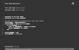 Faux Code Generator screenshot 1