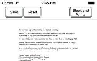 Scanner 2 PDF screenshot 1