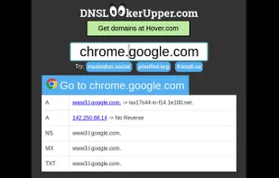 DNSLookerUpper screenshot 1