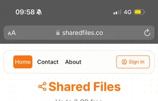Sharedfiles screenshot 1