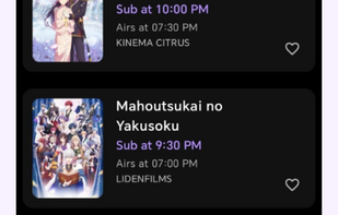 Akira: Daily Anime Schedule screenshot 1